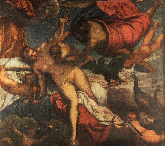 Jacopo Robusti Tintoretto The Origin of the Milky Way oil painting picture